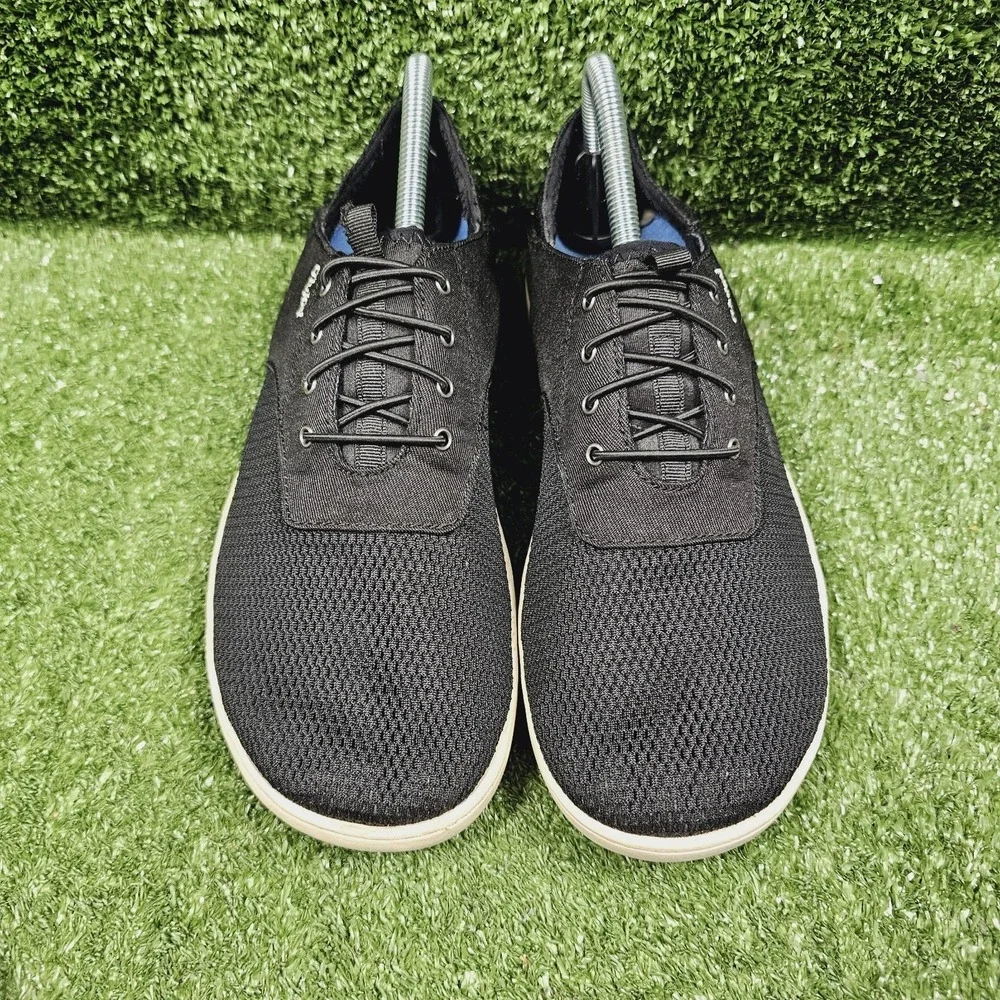 Olukai Nohea Moku Black Mesh Drop Heel Slip On Casual Sneakers Mens Size 8
